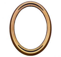 BRONZE PHOTOGRAPH FRAME WITH LINE